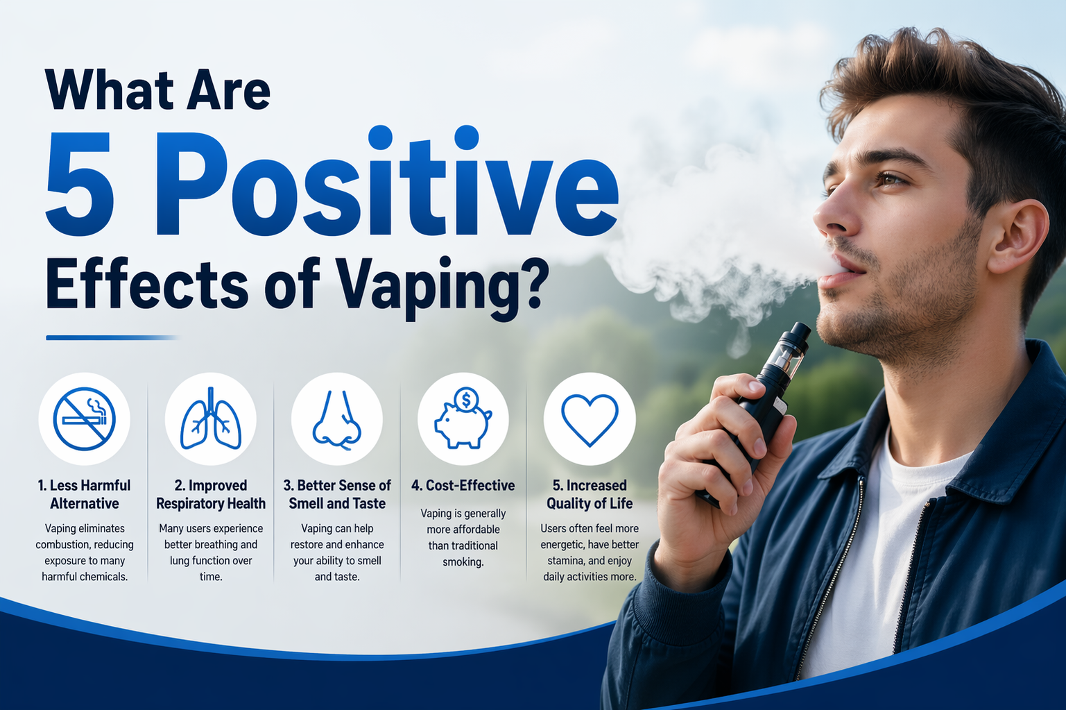 What Are 5 Positive Effects of Vaping? Clutch Vape What Are 5 Positive Effects of Vaping? Clutch Vape