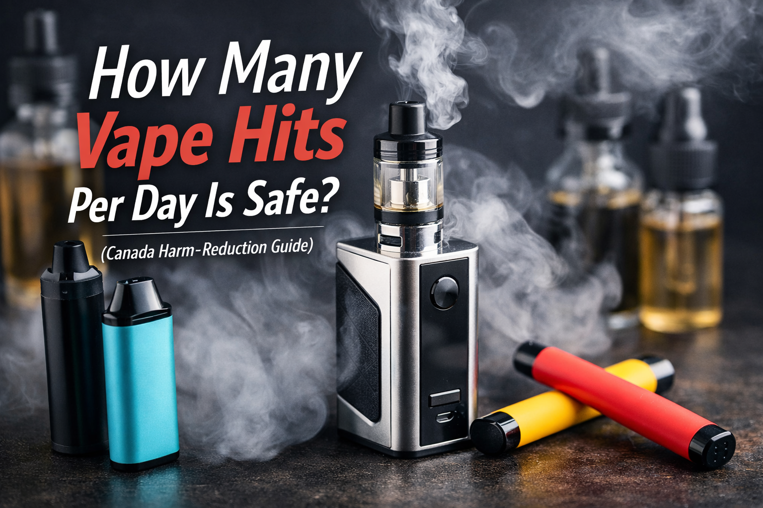 How Many Vape Hits Per Day Is Safe? (Canada Harm-Reduction Guide) Clutch Vape How Many Vape Hits Per Day Is Safe? (Canada Harm-Reduction Guide) Clutch Vape