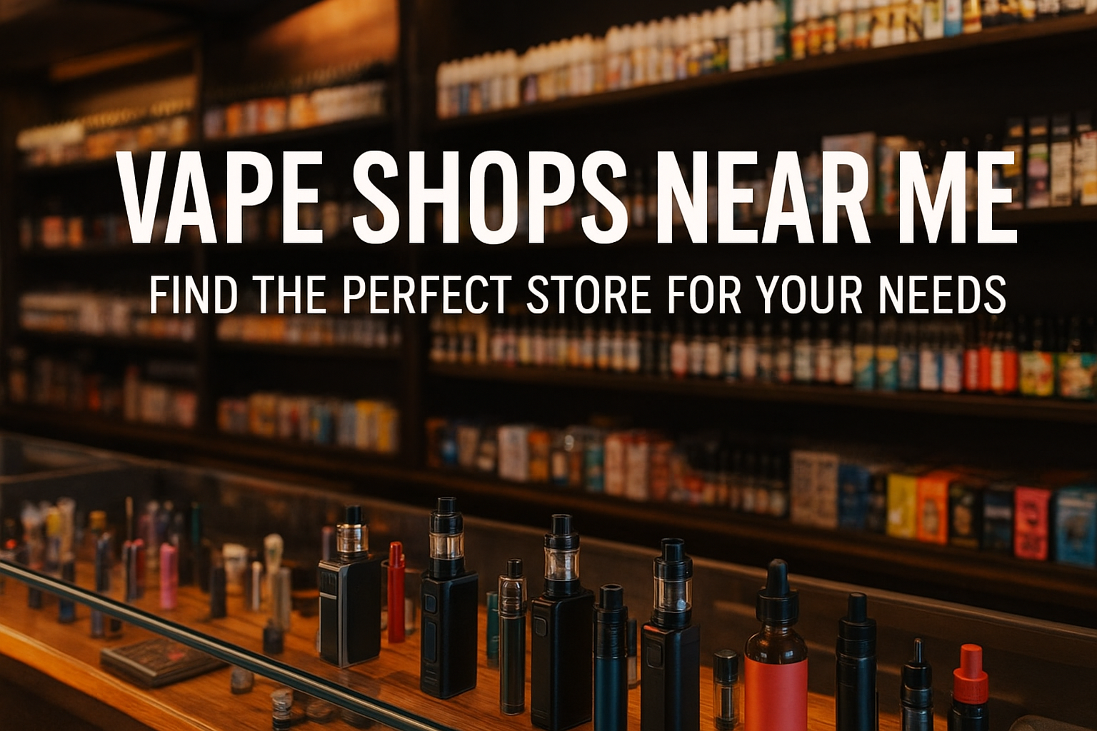 Vape Shops Near Me – Find the Perfect Store for Your Needs – Clutch Vape