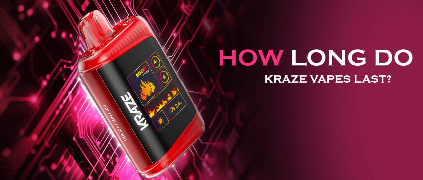 How Long Do Kraze Vapes Last? Clutch Vape How Long Do Kraze Vapes Last? Clutch Vape