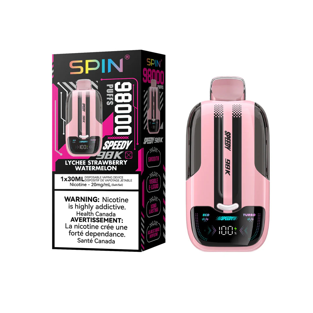 SPIN 98K - LYCHEE STRAWBERRY WATERMELON
