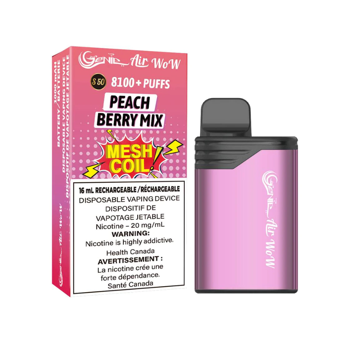 GENIE AIR WOW - Peach Berry Mix