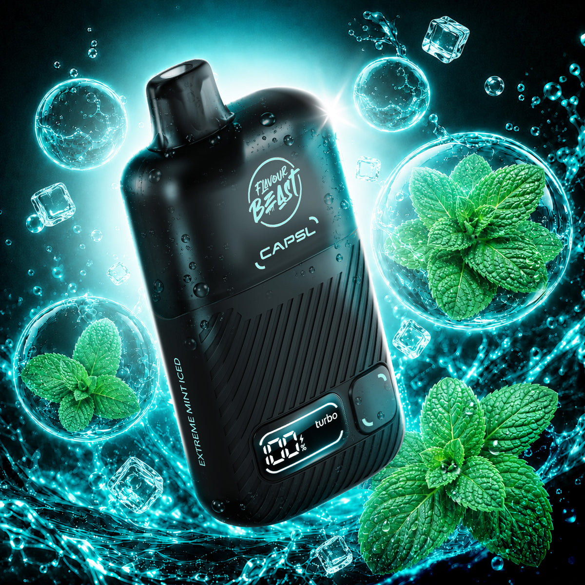 FLAVOUR BEAST CAPSL 150K - EXTREME MINT ICED