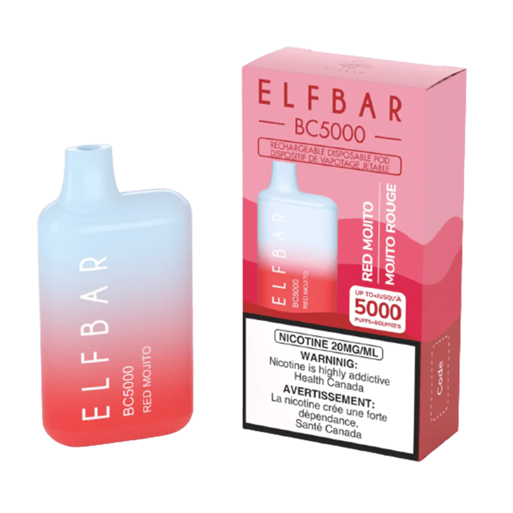 ELF BAR BC5000 - Red Mojito - Clutch Vape