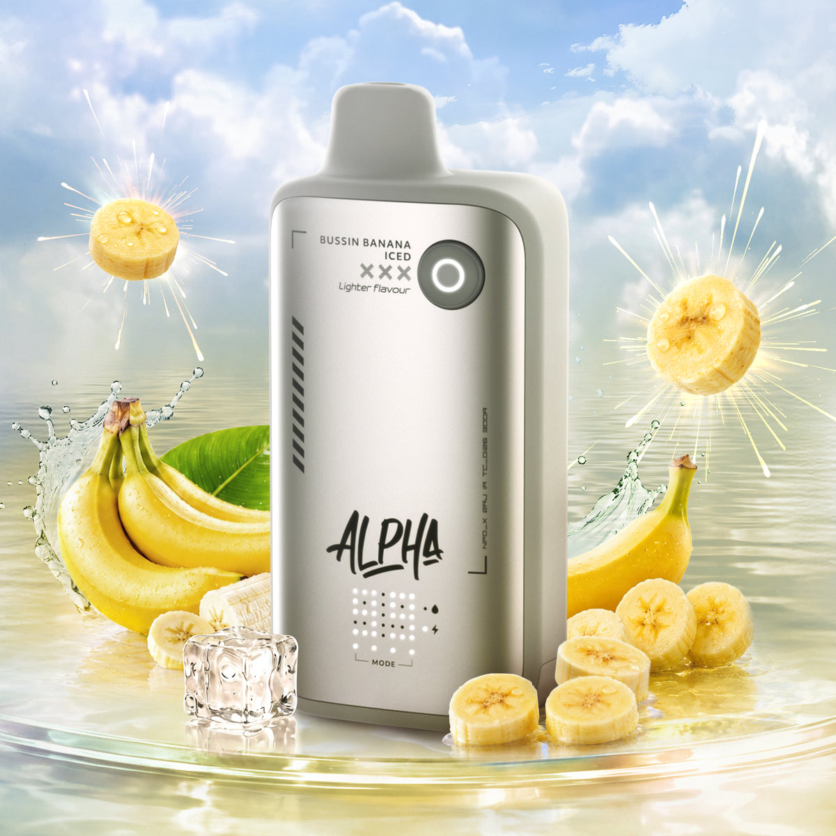 ALPHA 80K L.S. - BUSSIN BANANA ICE