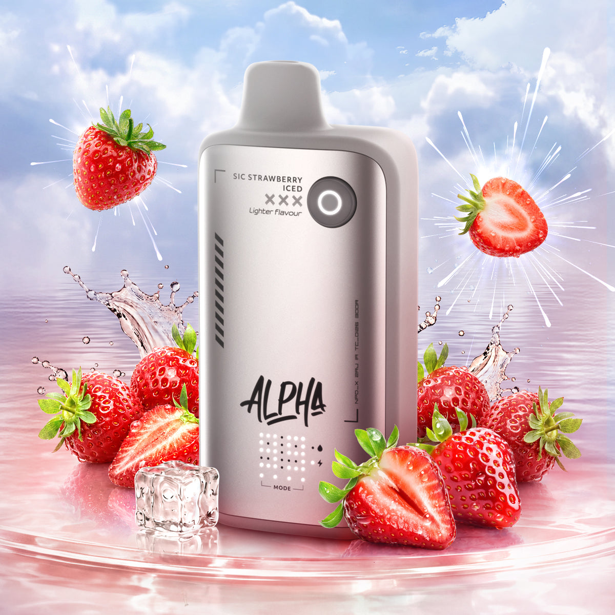 ALPHA 80K L.S. - SIC STRAWBERRY ICE