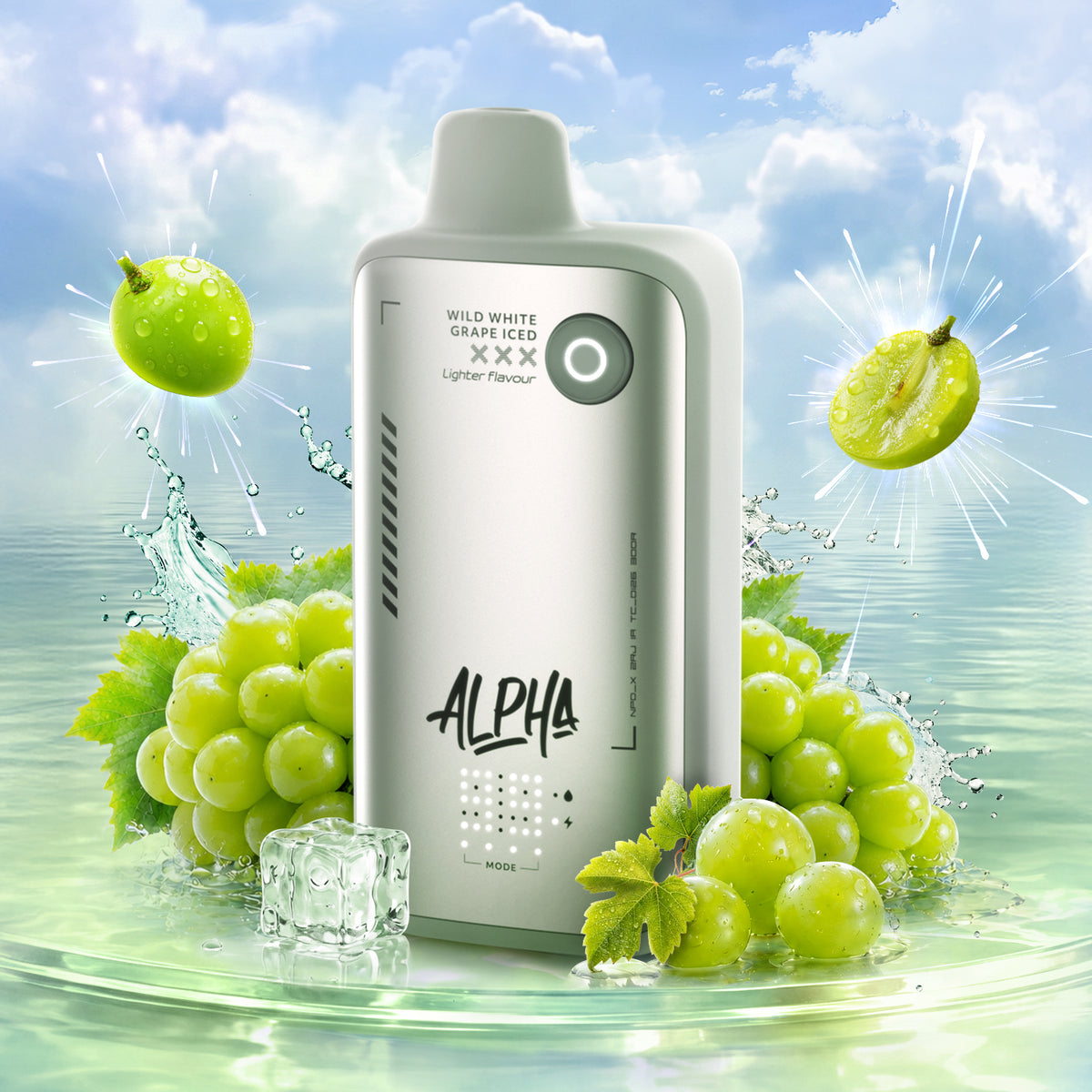 FLAVOUR BEAST ALPHA 80K- L.S. - WILD WHITE GRAPE ICE