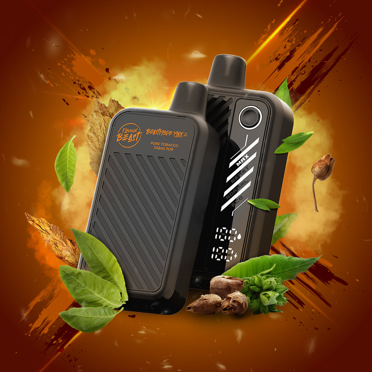 FLAVOUR BEAST 50k - PURE TOBACCO - Clutch Vape