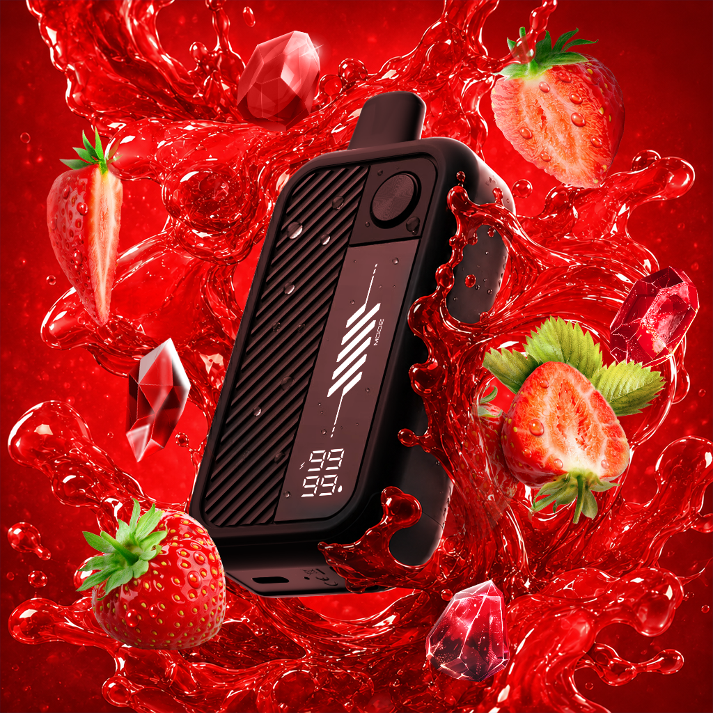 FLAVOUR BEAST MAX 3 GUSHIN - STRAWBERRY