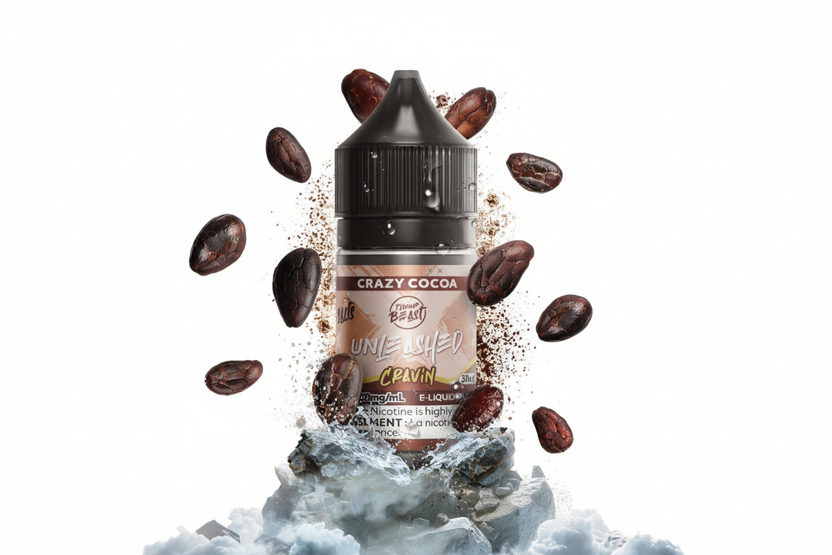 FLAVOUR BEAST CRAVIN - UNLEASHED CRAZY COCOA 20MG/ML - Clutch Vape