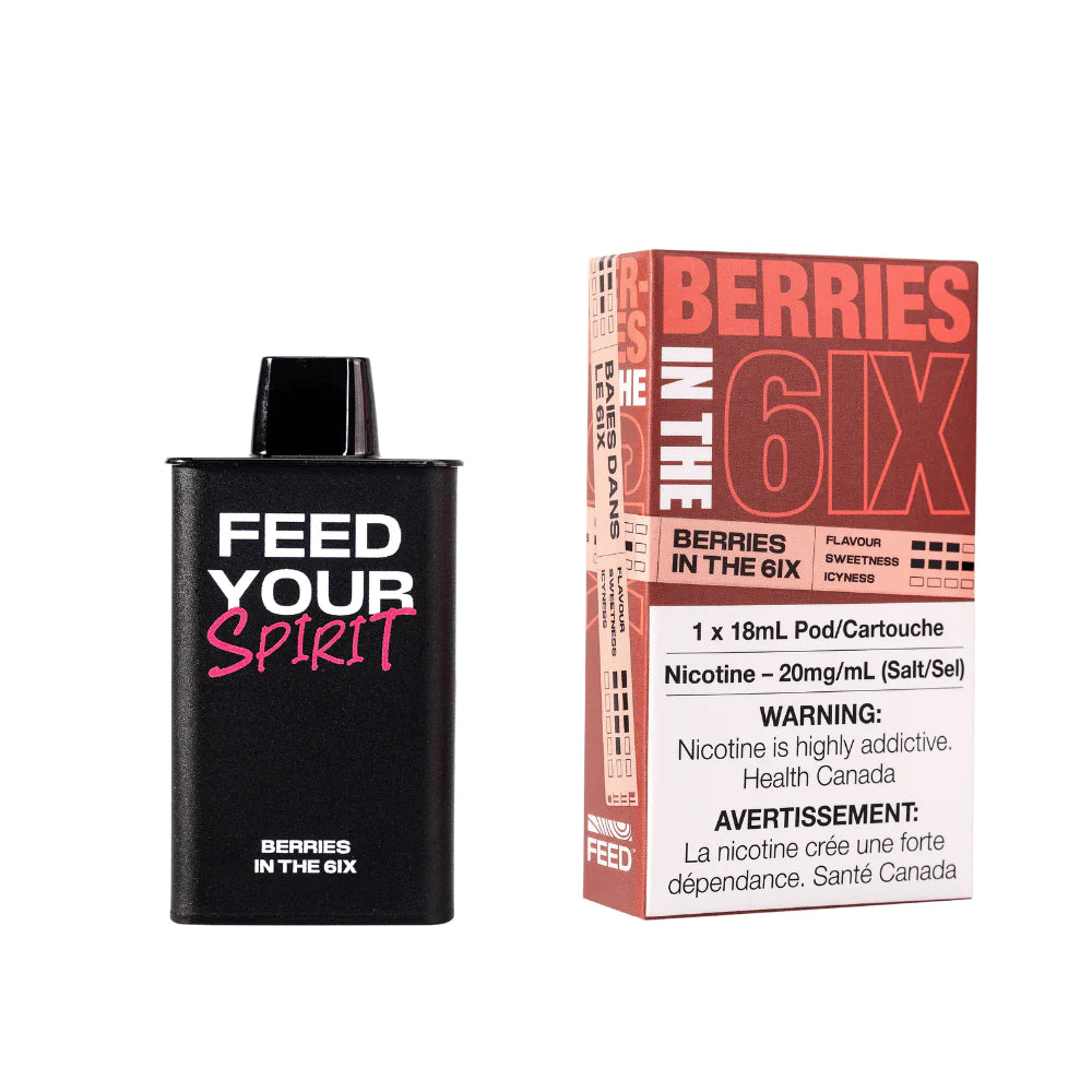 FEED PODS - BERRIES IN THE 6IX - Clutch Vape