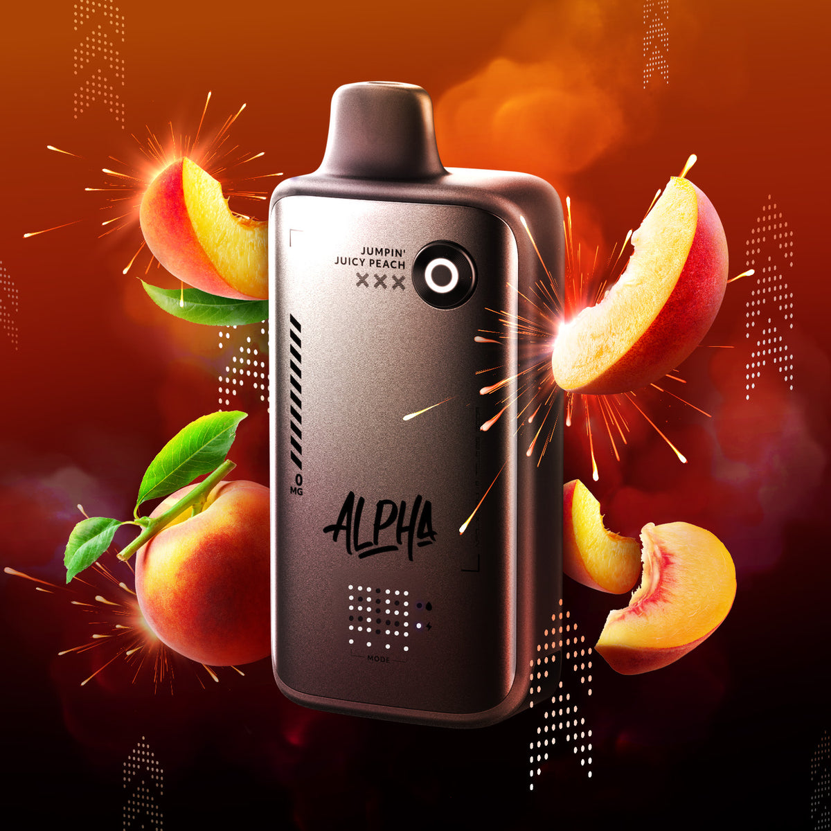 ALPHA 80K 0MG- JUMPIN' JUICY PEACH