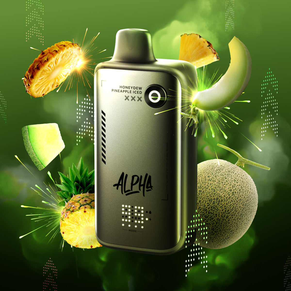 FLAVOUR BEAST ALPHA 80K- HONEYDEW PINEAPPLE