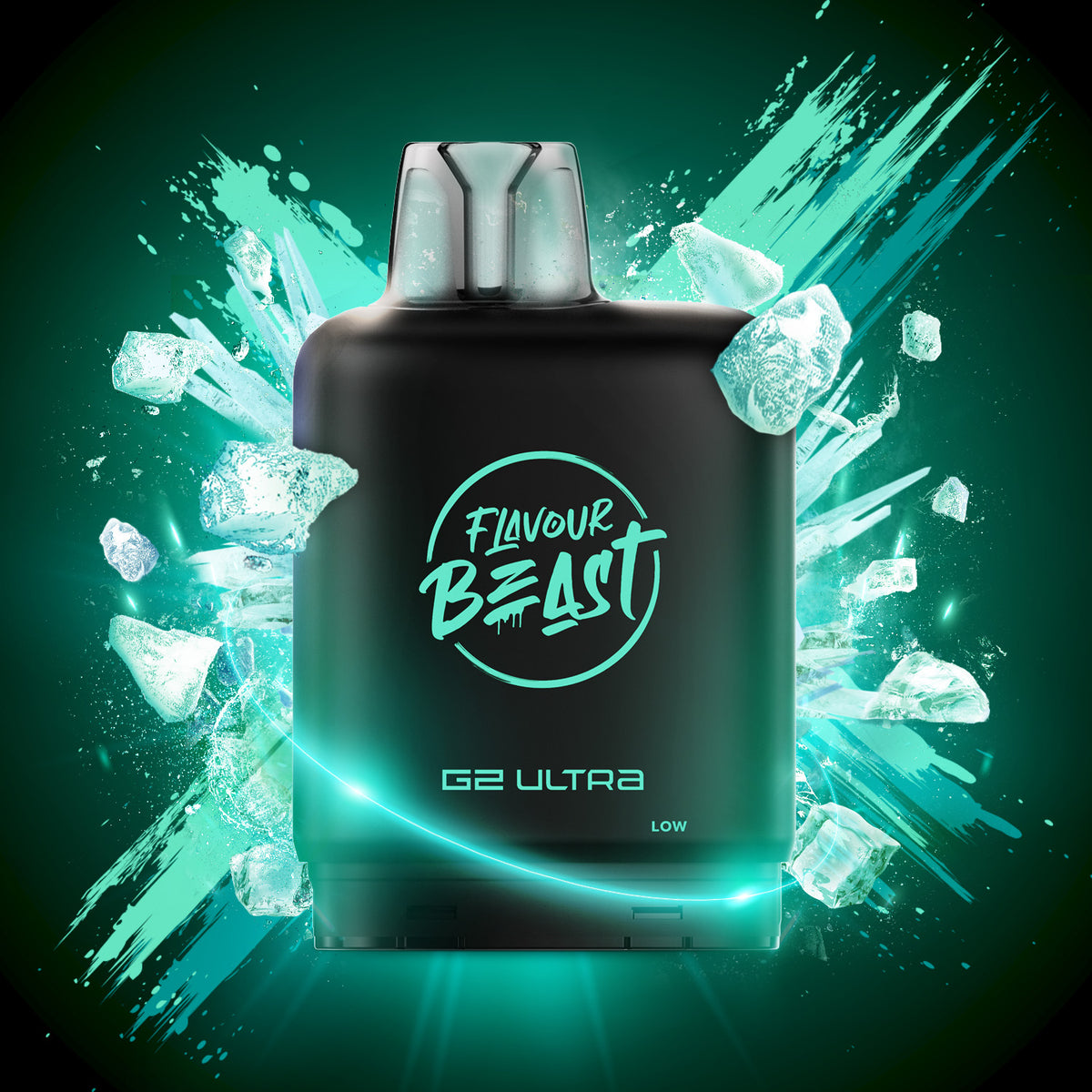 FLAVOUR BEAST LEVEL X ULTRA G2 POD (0MG)- EXTREME MINT