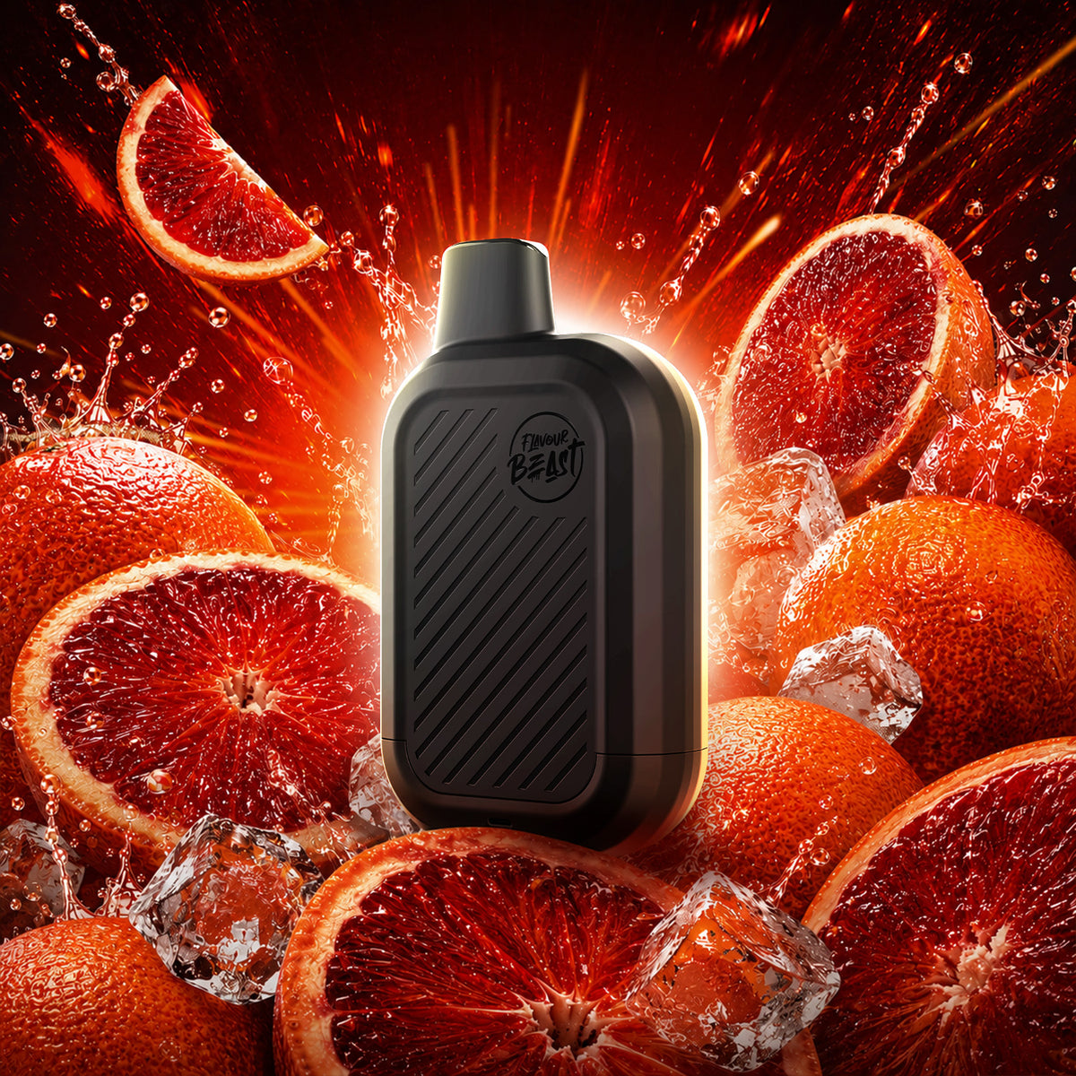 FLAVOUR BEAST SIX 24k - BANGIN' BLOOD ORANGE ICED