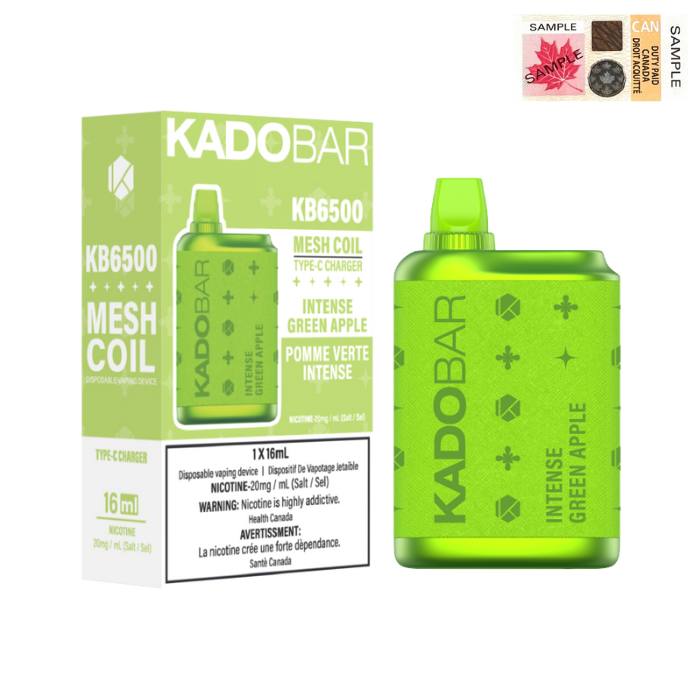 KADO BAR - INTENSE GREEN APPLE