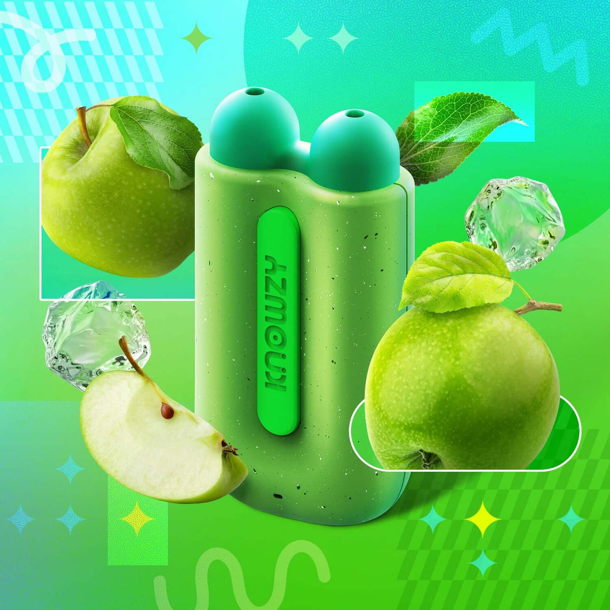 KNOWZY- AMAZING APPLE ICE - Clutch Vape