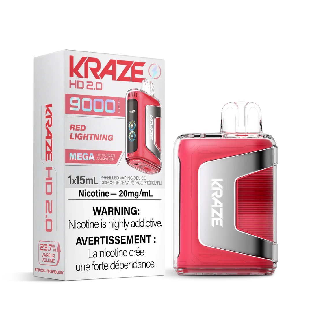 KRAZE 9K- RED LIGHTNING