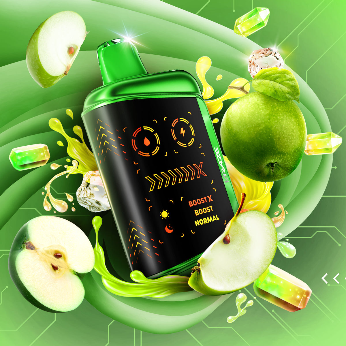 KRAZE MEGA X 48k - S.APPLE G ICE