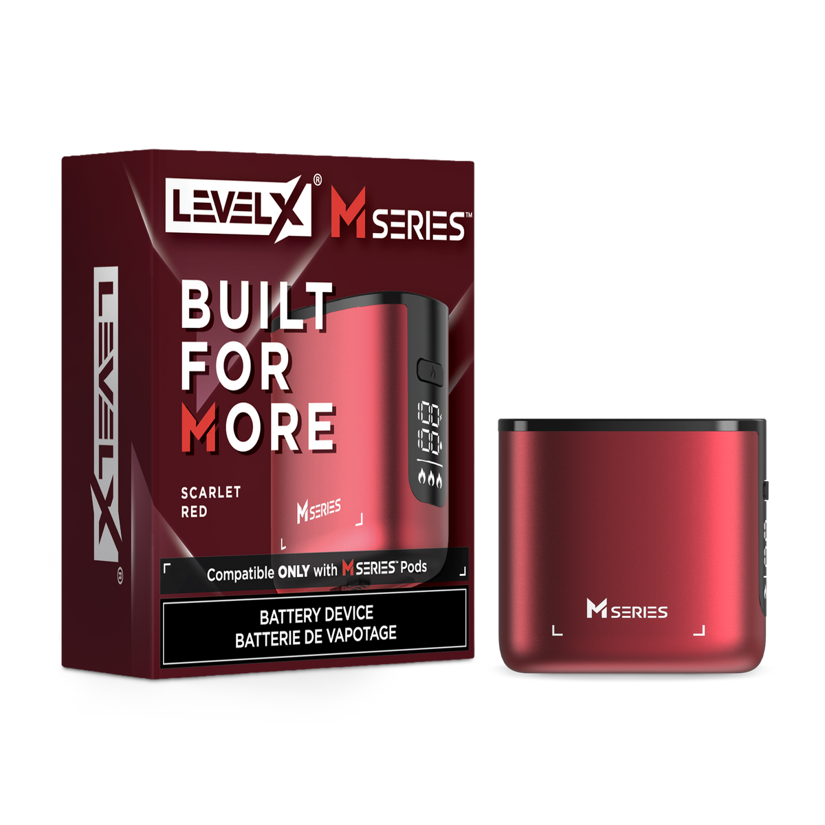LEVEL X M BATTERY - SCARLET RED