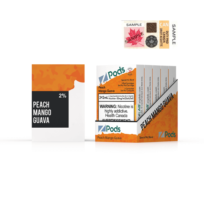 ZPODS - PEACH MANGO GUAVA - Clutch Vape
