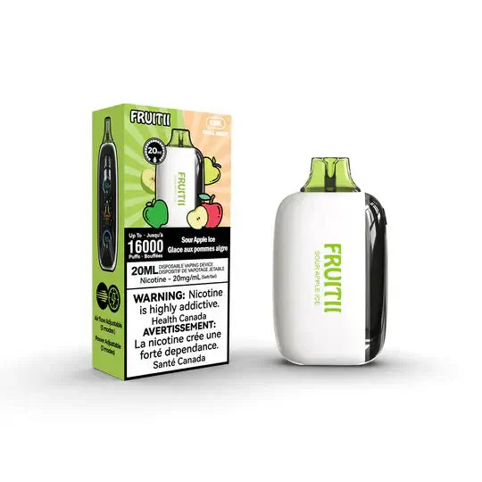 FRUITII 16K - SOUR APPLE ICE - Clutch Vape