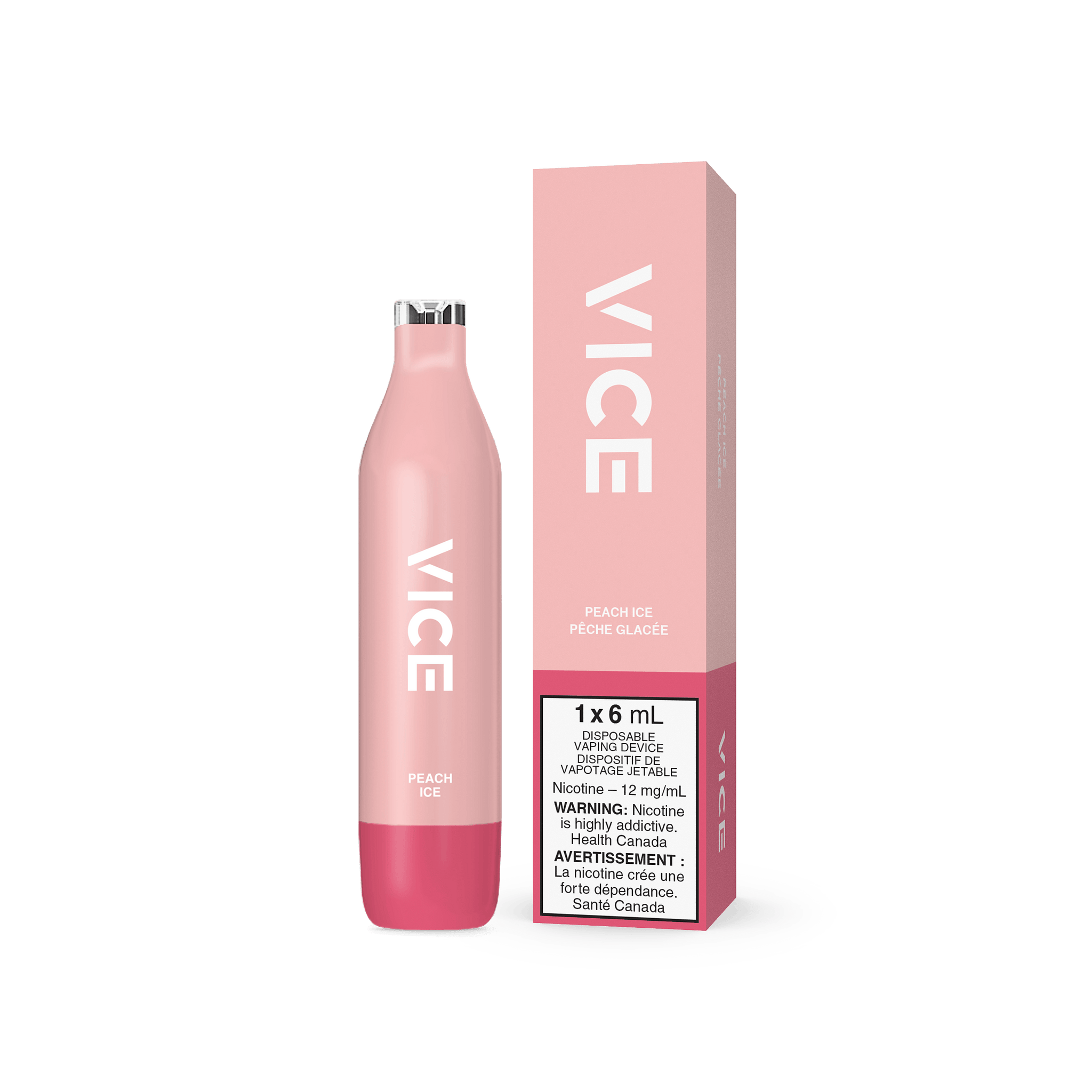 Buy Cheap VICE 2500 12MG - PEACH ICE