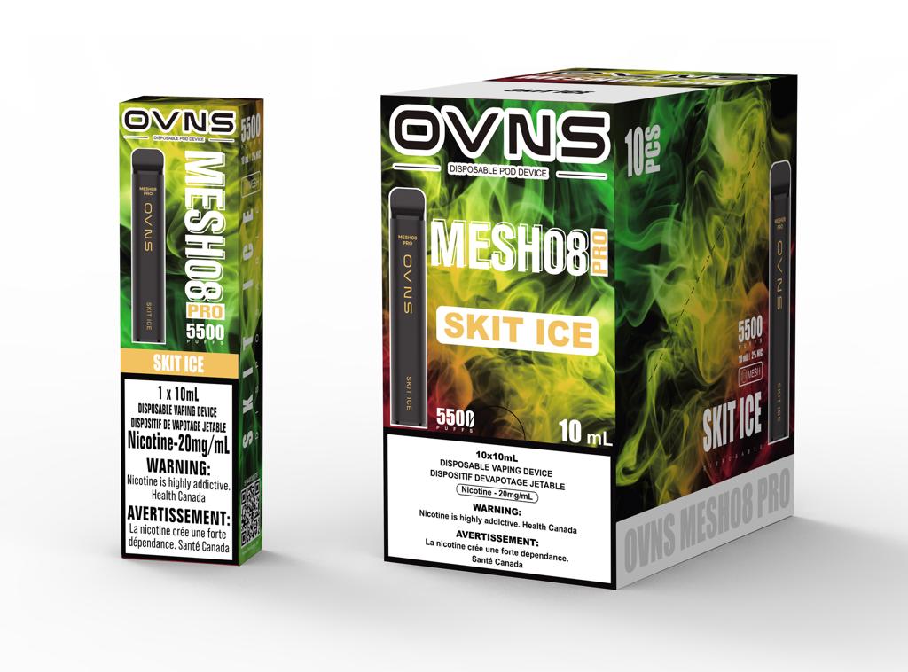 Canada Ovns Mesh 10 3000 Puffs Disposable Vape Pod System