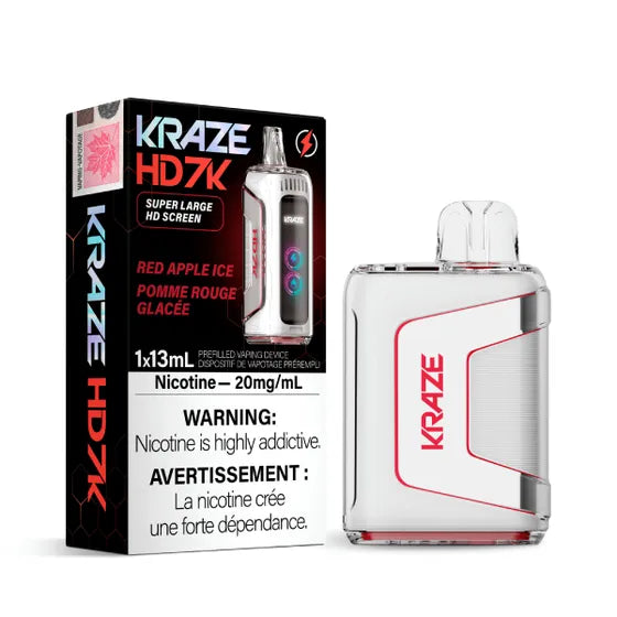 KRAZE HD7K - RED APPLE ICE