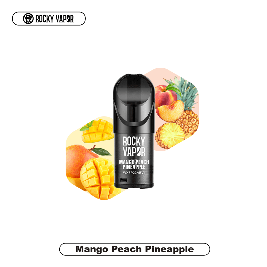 ROCKY VAPOR - MANGO PEACH PINEAPPLE - Clutch Vape