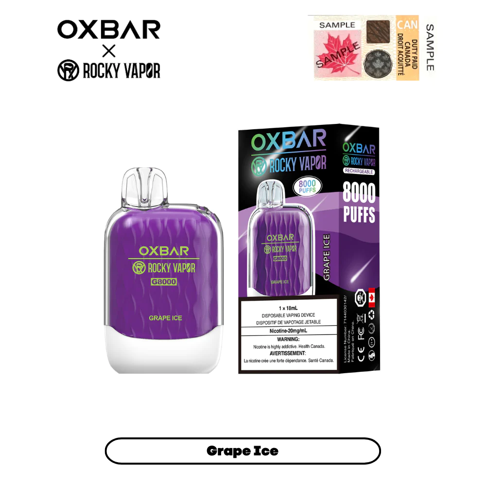 OXBAR G-8000-Grape Ice