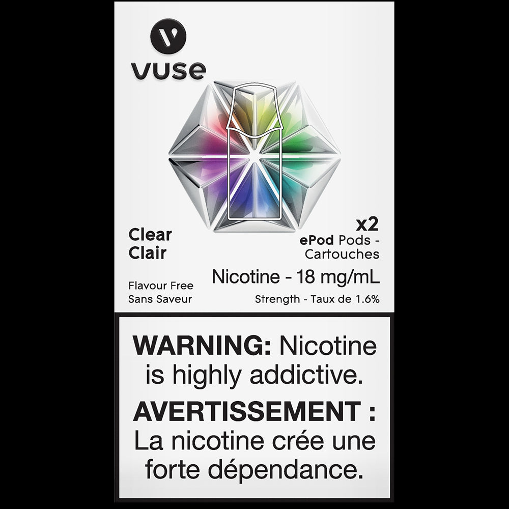VUSE - CLEAR 18mg/ml Default Title