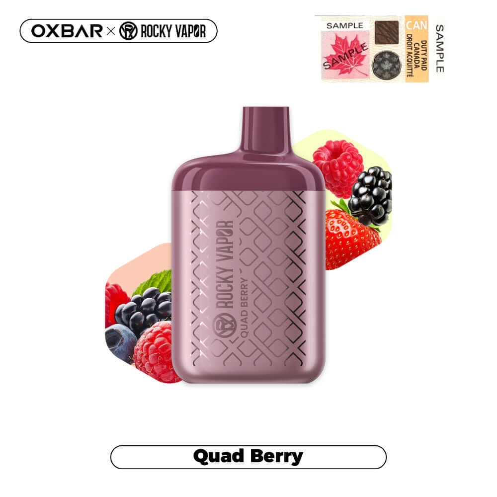 ROCKY - QUAD BERRY - Clutch Vape