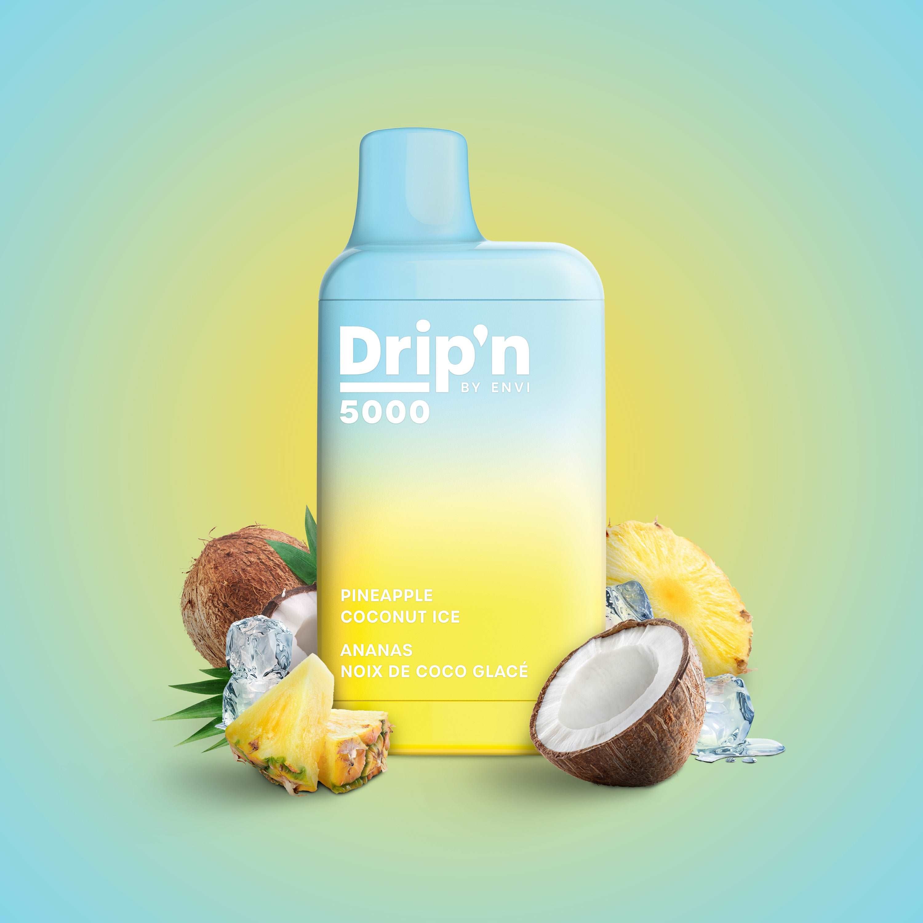Drip'n by Envi Pineapple Coconut Ice - Clutch Vape