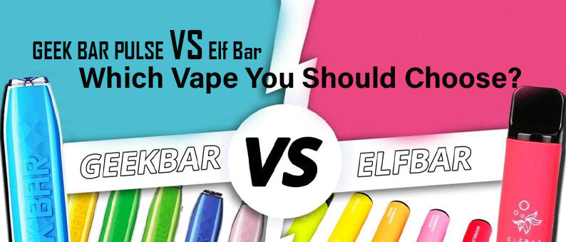 GEEK Bar Pulse vs. Elf Bar: Which Vape You Should Choose? by Clutch Vape Shop Online