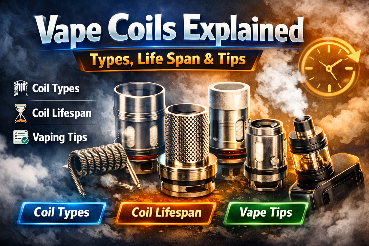 Vape Coils Explained Types, Life span and Tips – Clutch Vape