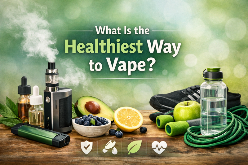 What Is the Healthiest Way to Vape? Clutch Vape What Is the Healthiest Way to Vape? Clutch Vape