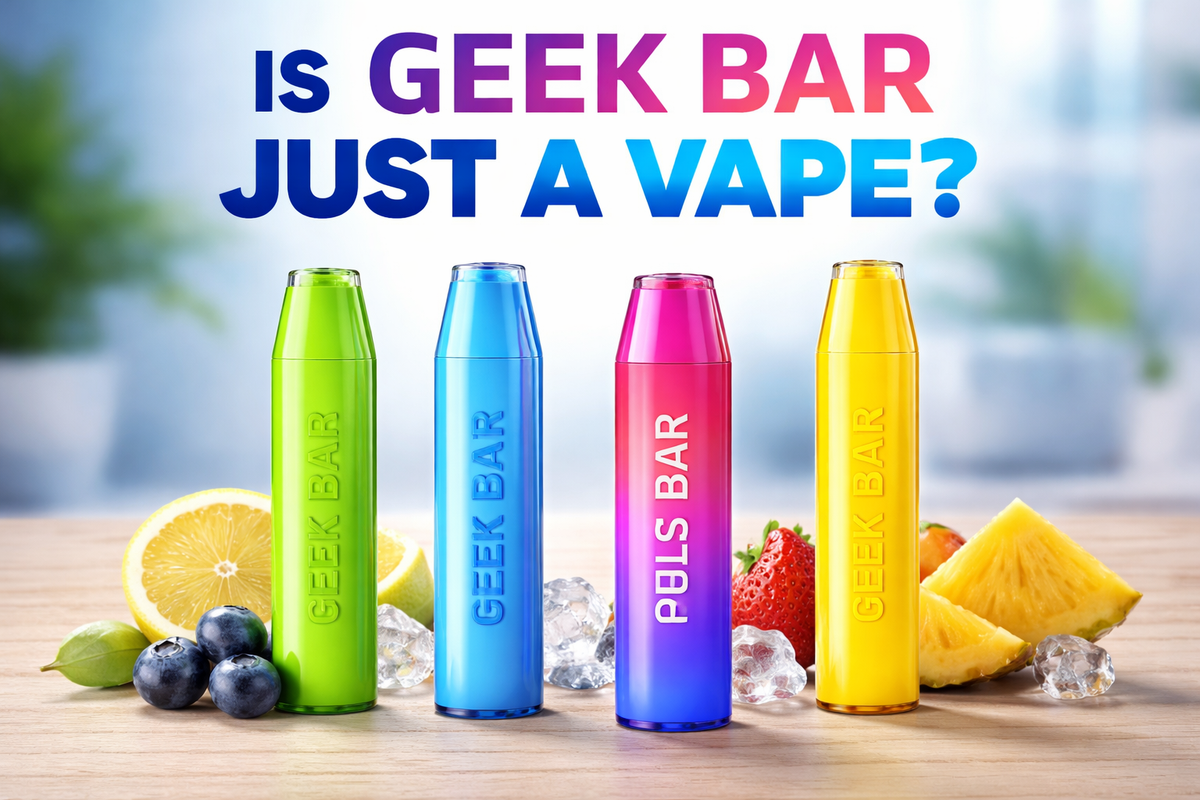 Is Geek Bar Just a Vape? A Canadian Guide to What It Is &amp; How It Works   Clutch Vape