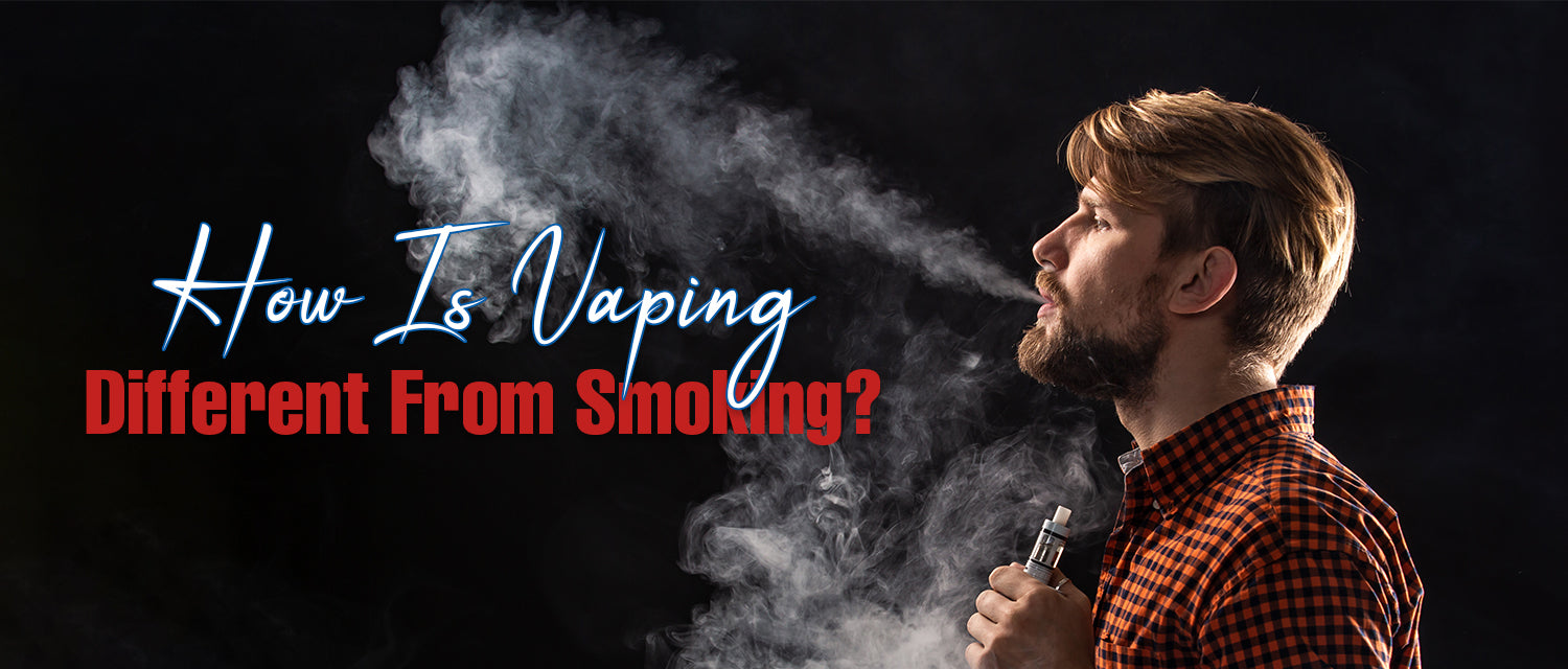 How Is Vaping Different From Smoking