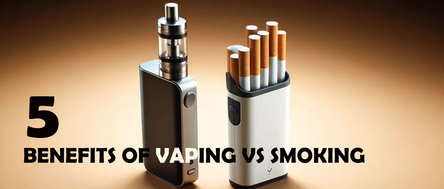 5 Benefits of Vaping vs Smoking