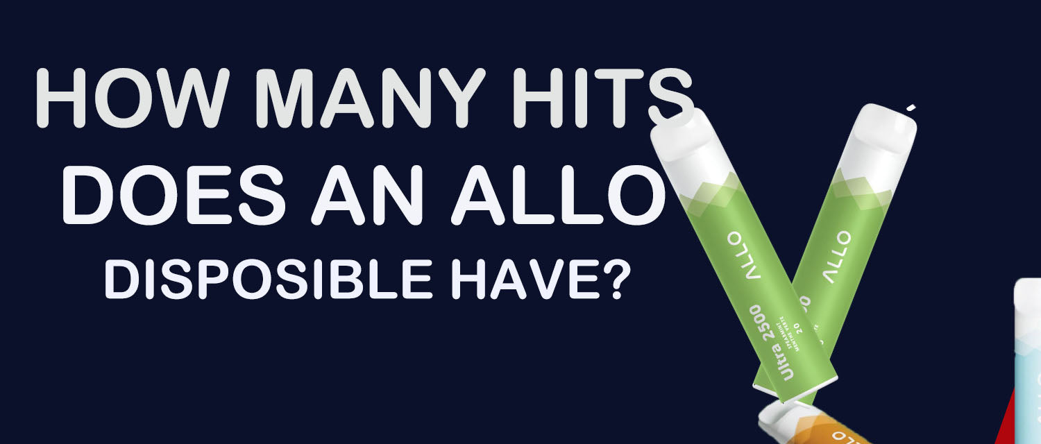 How many hits does an allo disposable have?