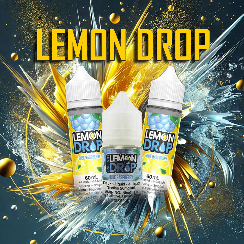 Perfection of Lemon Drop Vape Juice Flavours with Salt and Salt Ice   Clutch Vape