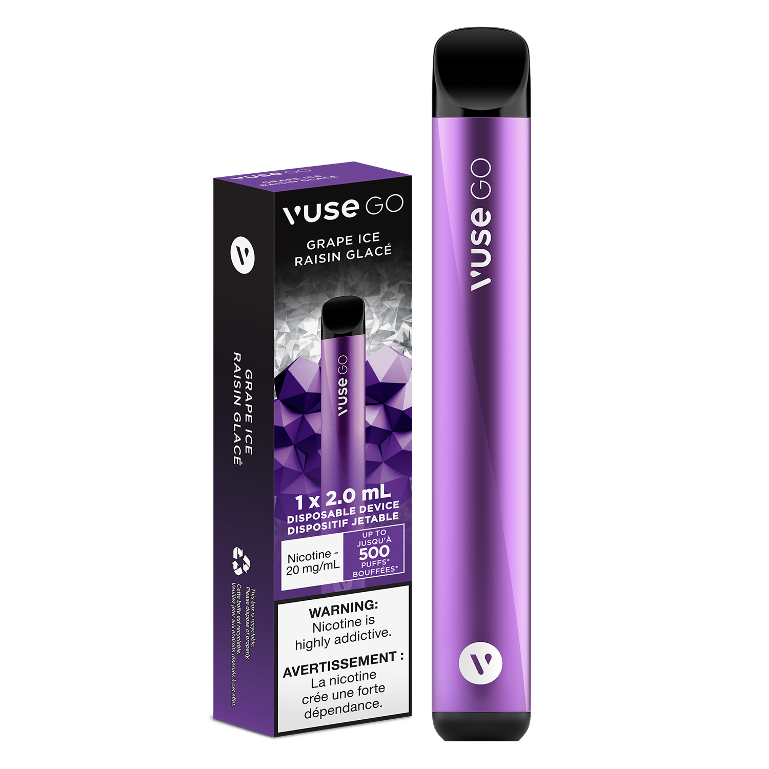 VUSE - GO 500 PUFFS - $9.99