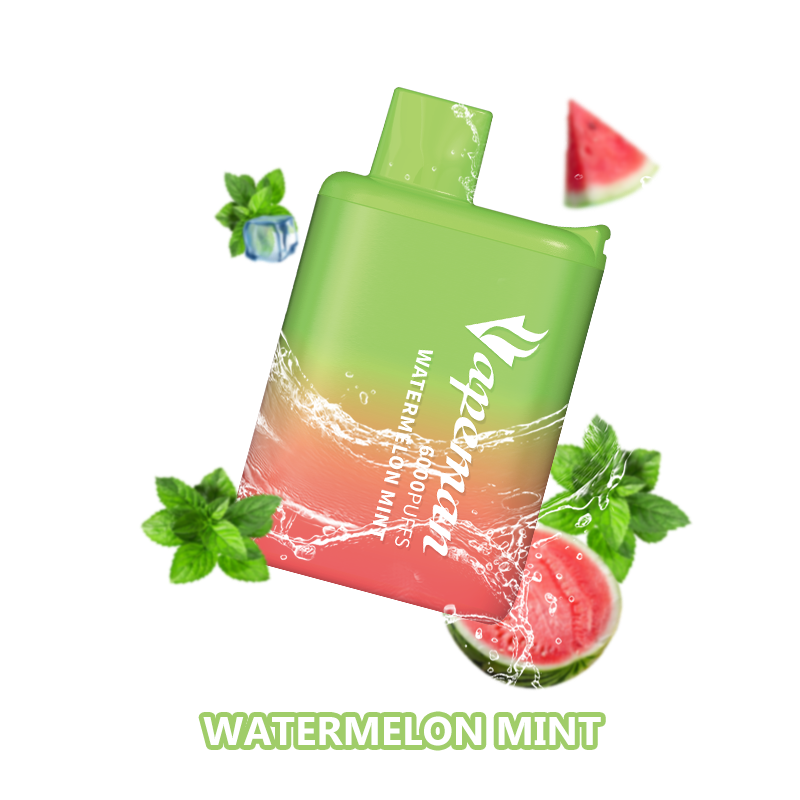 Water Melon Mint VAPEMAN Disposable 6000 Puffs Vape | Clutch Vape