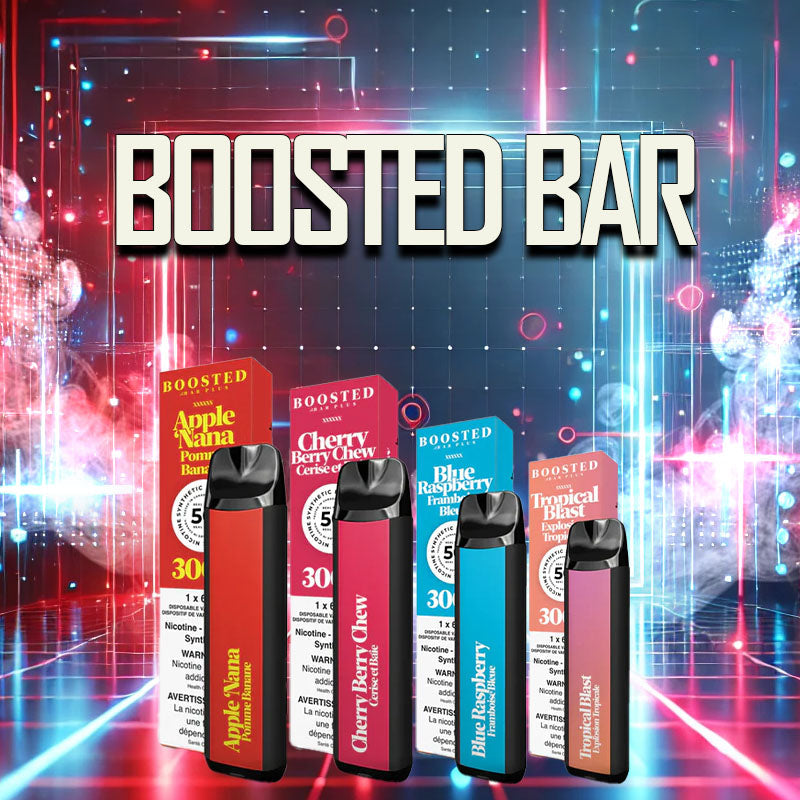 BOOSTED BAR Disposable Vapes in Canada – Clutch Vape Shop