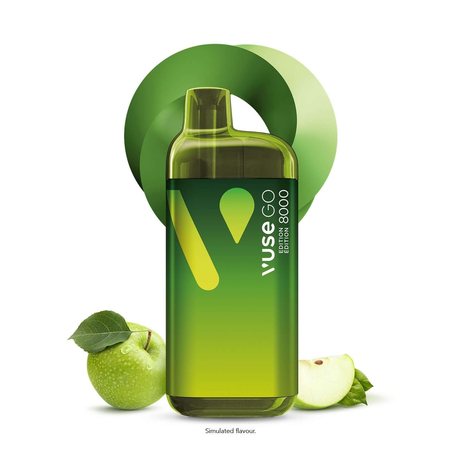 VUSE GO 8000 - APPLE SOUR Clutch Vape VUSE GO 8000 - APPLE SOUR Clutch Vape