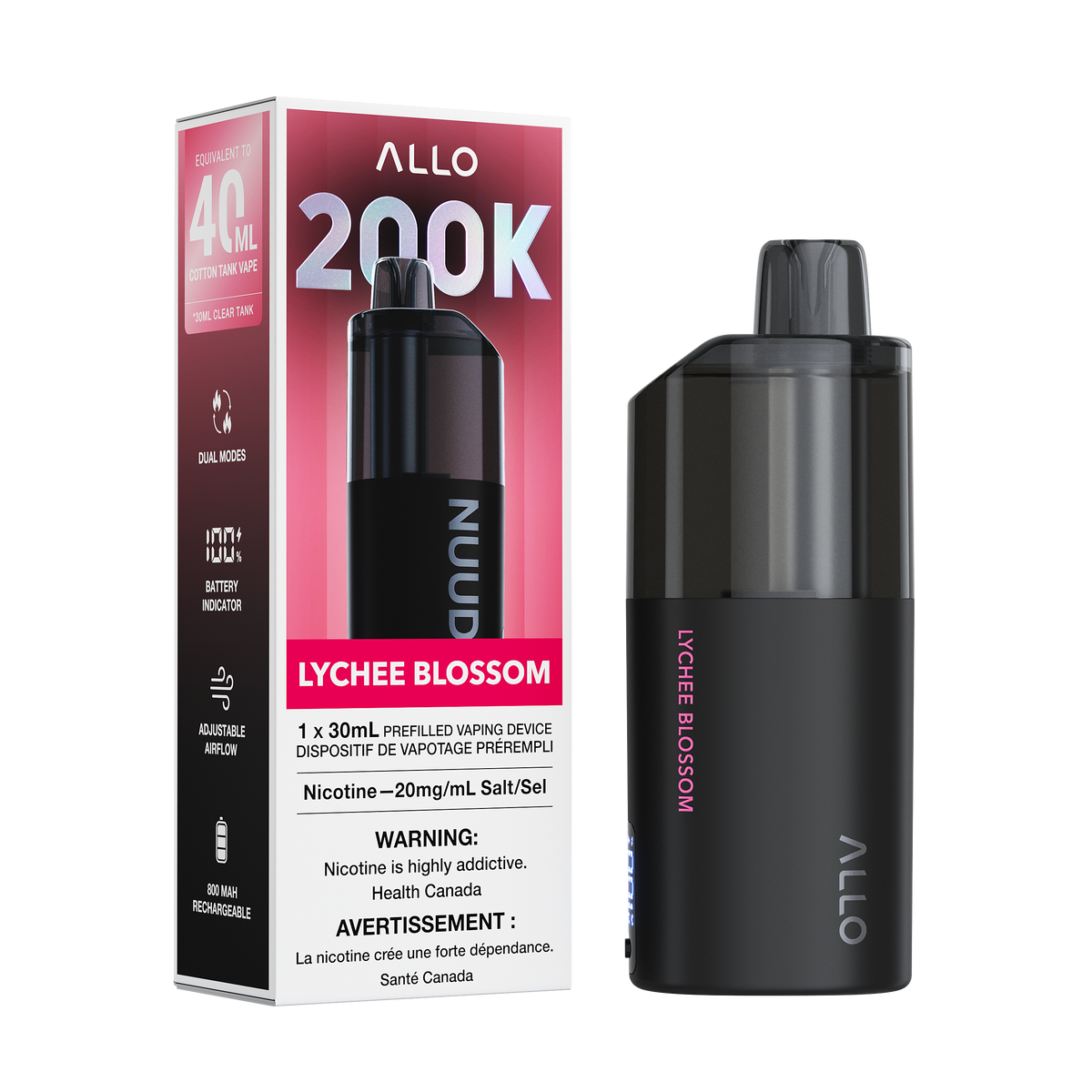 ALLO NUUD 200K - LYCHEE BLOSSOM