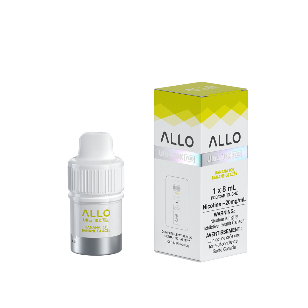 Allo Ultra 10K Puffs Hybrid - Pods - BANANA ICE