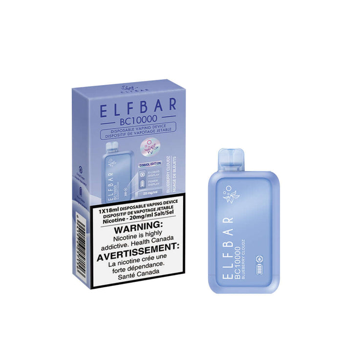 ELF BAR 10000 - BLUEBERRY CLOUDZ - Clutch Vape
