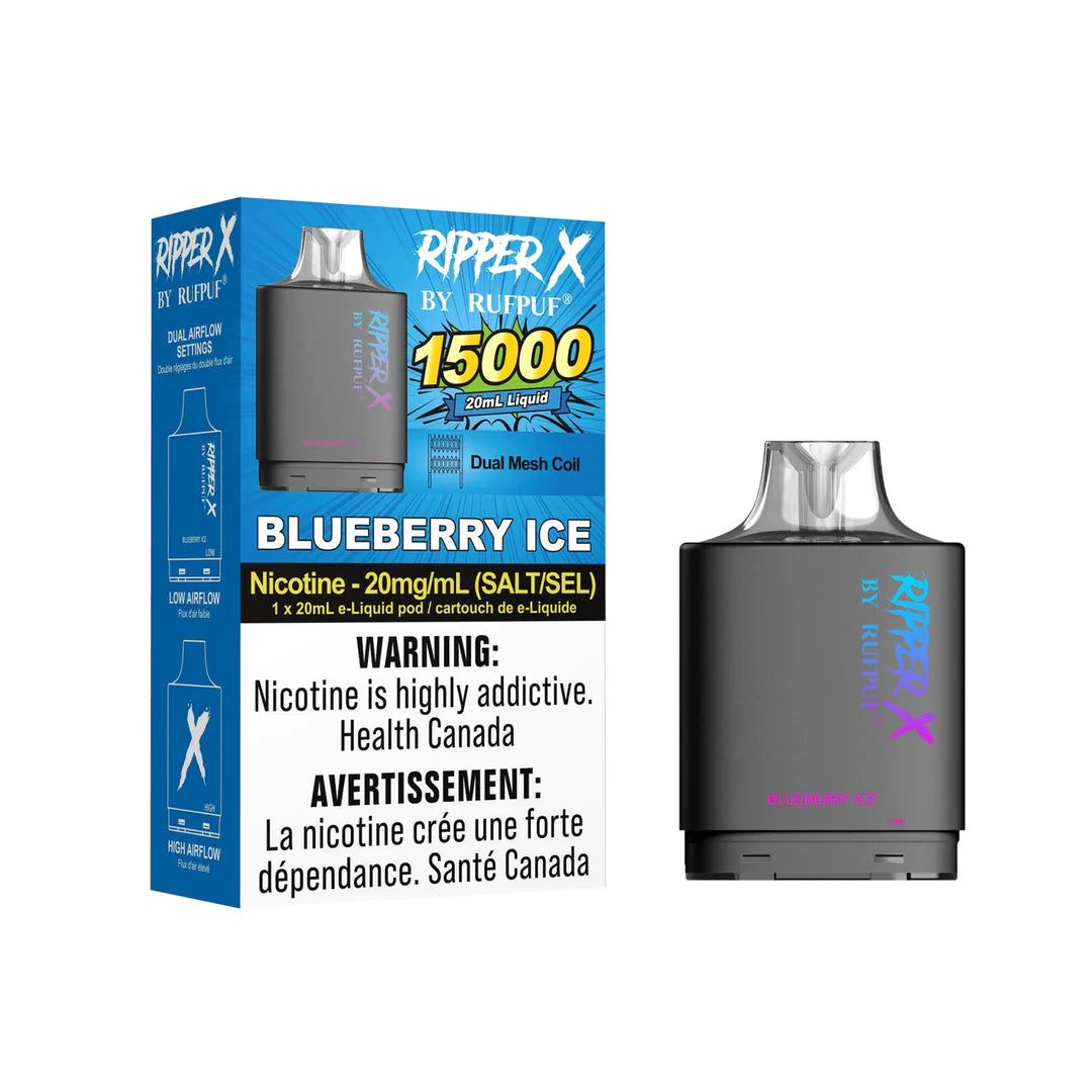 RUFPUF RIPPER X 15K-BLUEBERRY ICE